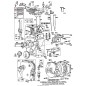 BRIGGS & STRATTON square segment kit diameter 63.5 mm 011589