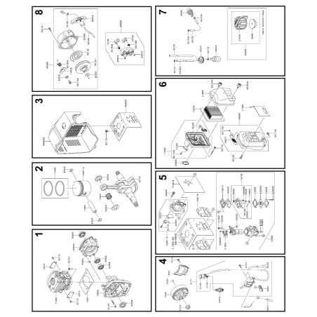 KAWASAKI Standard-Segmentkit, Durchmesser 48,5 mm 030257 | NewgardenParts.com
