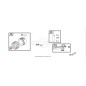 BRIGGS & STRATTON 87.4mm diameter square segment kit 011804 BRIGGS & STRATTON 87.4mm diameter square segment kit 011804