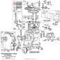 BRIGGS & STRATTON 70.6mm diameter square segment kit 011598 BRIGGS & STRATTON 70.6mm diameter square segment kit 011598