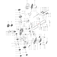 Handlebar fixing screw MOWOX 045689 | NewgardenParts.com
