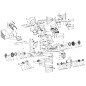 Variator lever support bracket for MAORI Silver Line lawnmower 030982