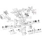 Variator lever support for MAORI Silver Line lawnmower 030979