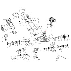 MOWOX handlebar support fixing bolt 045932 | NewgardenParts.com