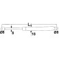 HOOD OPENING CYLINDER 00061688 HOOD OPENING CYLINDER 00061688