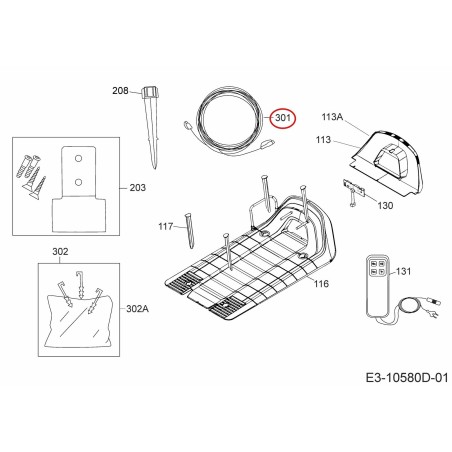 CAVO DI PROLUNGA 15M WSB7011B | NewgardenParts.com
