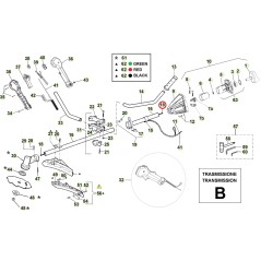 Albero trasmissione ORIGINALE ACTIVE decespugliatore 4.5 - 5.5 XL 020531 | NewgardenParts.com