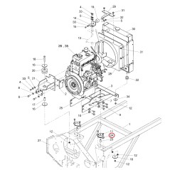 MONTE ISO, MOTORE LR5022896 ORIGINALE FERRIS | NewgardenParts.com