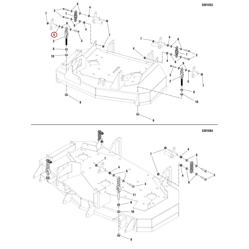 Sechskantmutter, 3/8-16 LR5025084 ORIGINAL FERRIS Sechskantmutter, 3/8-16 LR5025084 ORIGINAL FERRIS