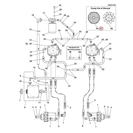 Capot de ventilateur LR5100162 ORIGINAL FERRIS | NewgardenParts.com