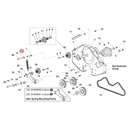 FLEXIBLE HOSE, 1/2" CONNECTOR, 3.00" LR5050857X3 ORIGINAL FERRIS | NewgardenParts.com