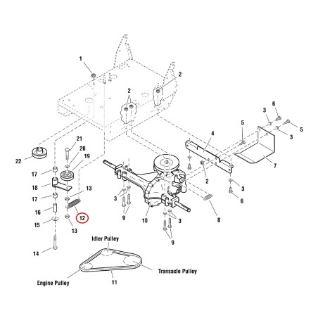 ZUGFEDER LR5020807 ORIGINAL FERRIS | NewgardenParts.com
