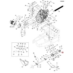 ALBERO DI TRASMISSIONE DEL PIATTO SCANALATO LR5102131 ORIGINALE FERRIS | NewgardenParts.com