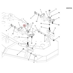 PIN, FLAT LIFT, PIN, HT, BZ LR5105405 ORIGINAL FERRIS | NewgardenParts.com