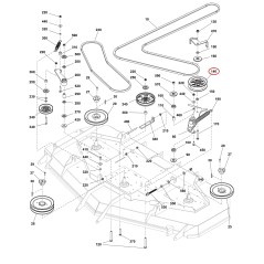 POULIE, RENVOYANTE, 5,50, CI LR5109029 ORIGINAL FERRIS | NewgardenParts.com