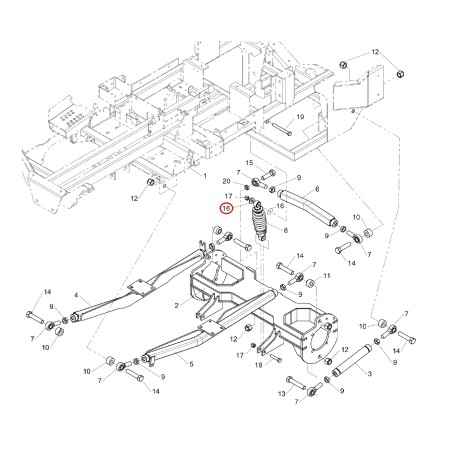 RONDELLA 1/2'' USS LR5025150 ORIGINALE FERRIS | NewgardenParts.com