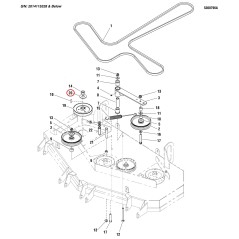 3/4'' BELLEVILLE UNTERLEGSCHEIBE LR5025406 ORIGINAL FERRIS | NewgardenParts.com