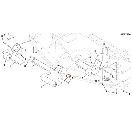 RONDELLA, 5/16" USS LR5025337 ORIGINALE FERRIS | NewgardenParts.com