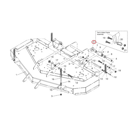 RONDELLA, A FRICTIONE LR5061010 ORIGINALE FERRIS | NewgardenParts.com