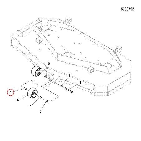 SPESSORE .38 X .50 X 1.25 LR5041931 ORIGINALE FERRIS | NewgardenParts.com