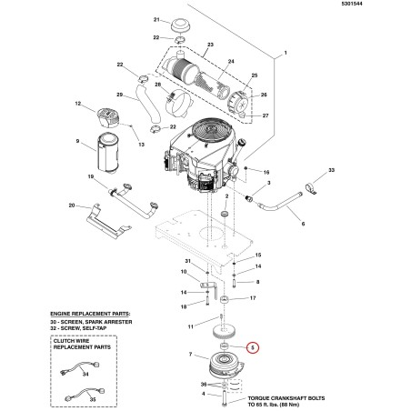 ENTRETOISE, 1,13 X 1,75 X 0,62 LR5048135 ORIGINAL FERRIS | NewgardenParts.com