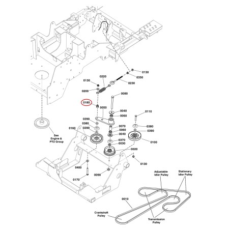 DISTANZIALE, SPALLA LR5020923 ORIGINALE FERRIS | NewgardenParts.com