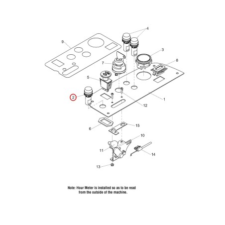 PLUG, 22MM AMBER LR5023451 ORIGINAL FERRIS | NewgardenParts.com