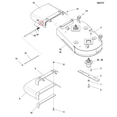 DREHFEDER LR5023385 ORIGINAL FERRIS | NewgardenParts.com
