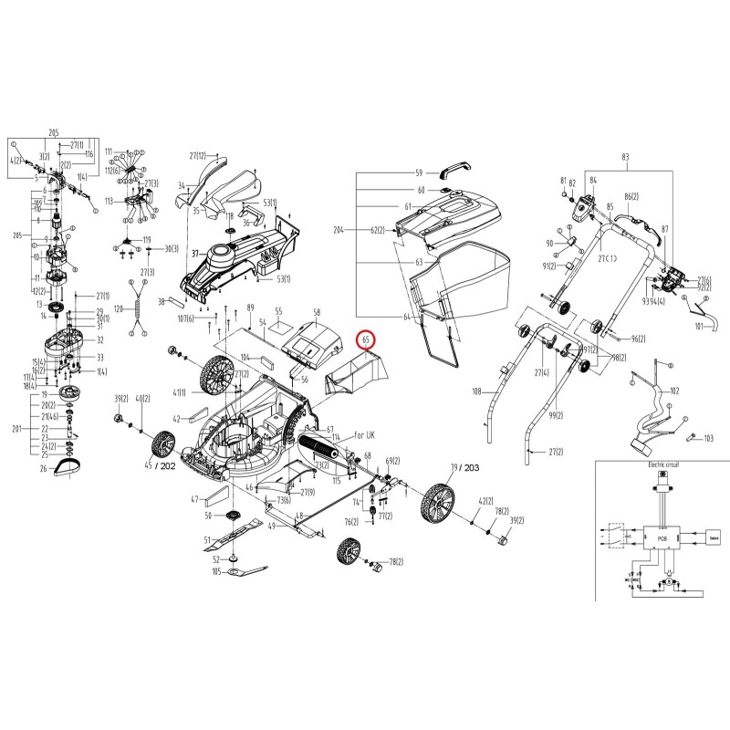 Bbaffle XR50019882 ORIGINALE WORX