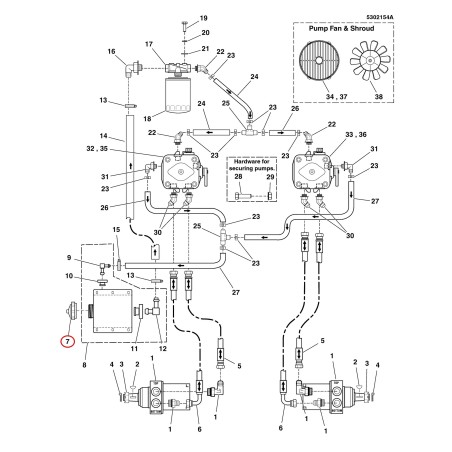 TAPA, HIDRÁULICA, VENTILACIÓN PROTEGIDA LR5100017 ORIGINAL FERRIS | NewgardenParts.com