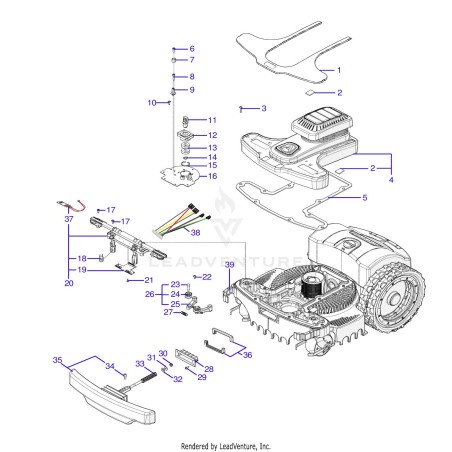 Carter avant 042A25200A ORIGINAL AMBROGIO | NewgardenParts.com