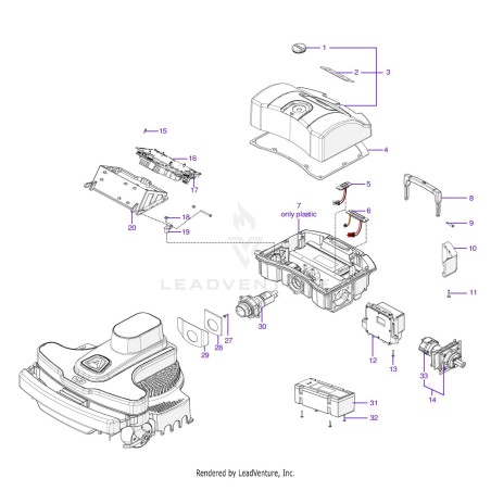 Protezione 042Z19300A ORIGINALE AMBROGIO | NewgardenParts.com