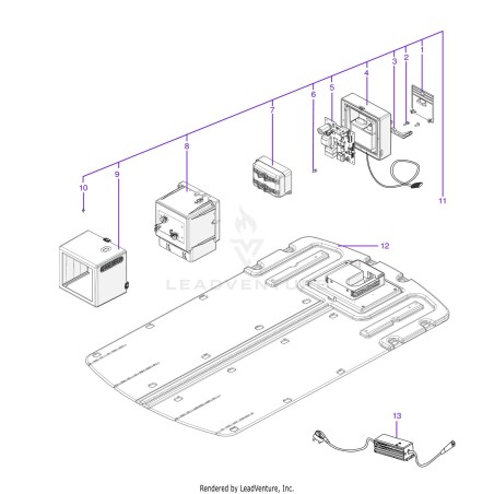 Box trasmettitore (Bianco) 042Z24000A ORIGINALE AMBROGIO | NewgardenParts.com