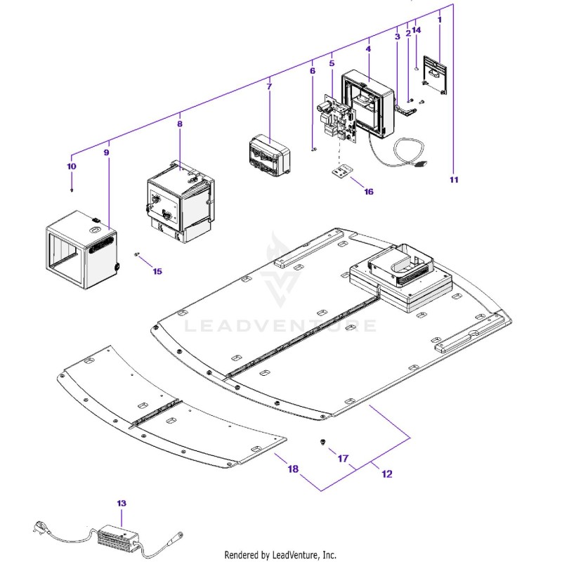 Charging base extension 042Z49600A ORIGINAL AMBROGIO