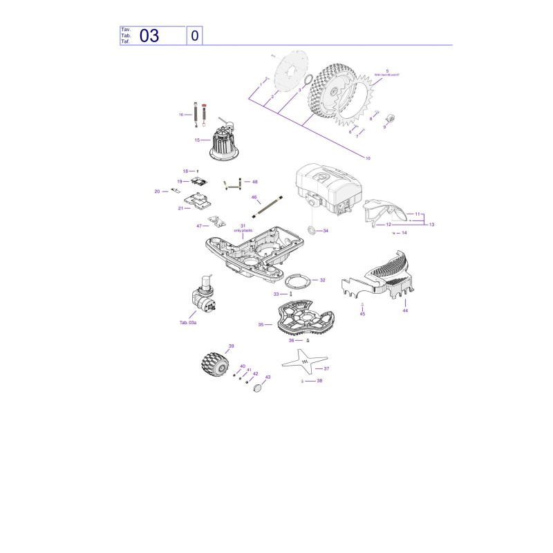 Fixing ring 042Z95036A ORIGINAL AMBROGIO