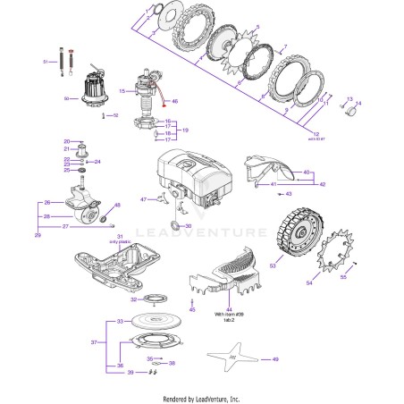 TELAIO 042Z95118A ORIGINALE AMBROGIO | NewgardenParts.com