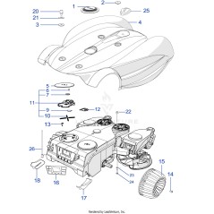 COUVERCLE 110Z23800B ORIGINAL AMBROGIO | NewgardenParts.com