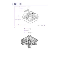Vite Torx M4x45 C02560 ORIGINALE AMBROGIO | NewgardenParts.com