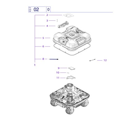 Torx-Schraube M4x45 C02560 ORIGINAL AMBROGIO | NewgardenParts.com