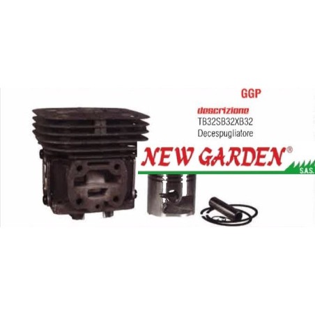 Cilindro pistone Decespugliatore TB32 SB32 XB32 originale STIGA 183070004/0 | NewgardenParts.com