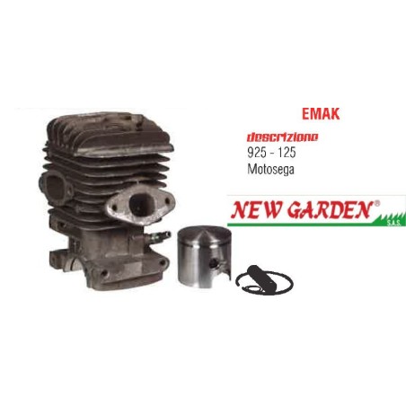 Cilindro pistone motosega 925 125 34mm 5016105 50162014 Oleomac | NewgardenParts.com