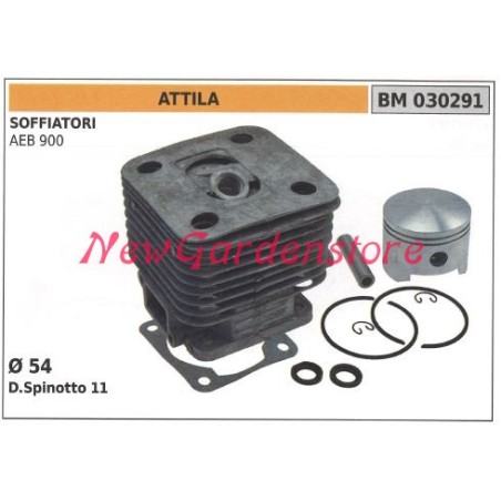 Cilindro pistone segmenti ATTILA motore soffiatore AEB 900 030291 | NewgardenParts.com