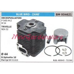 Cilindro pistone segmenti BLUE BIRD motore decespugliatore P 410i-M-Z 004620 | NewgardenParts.com