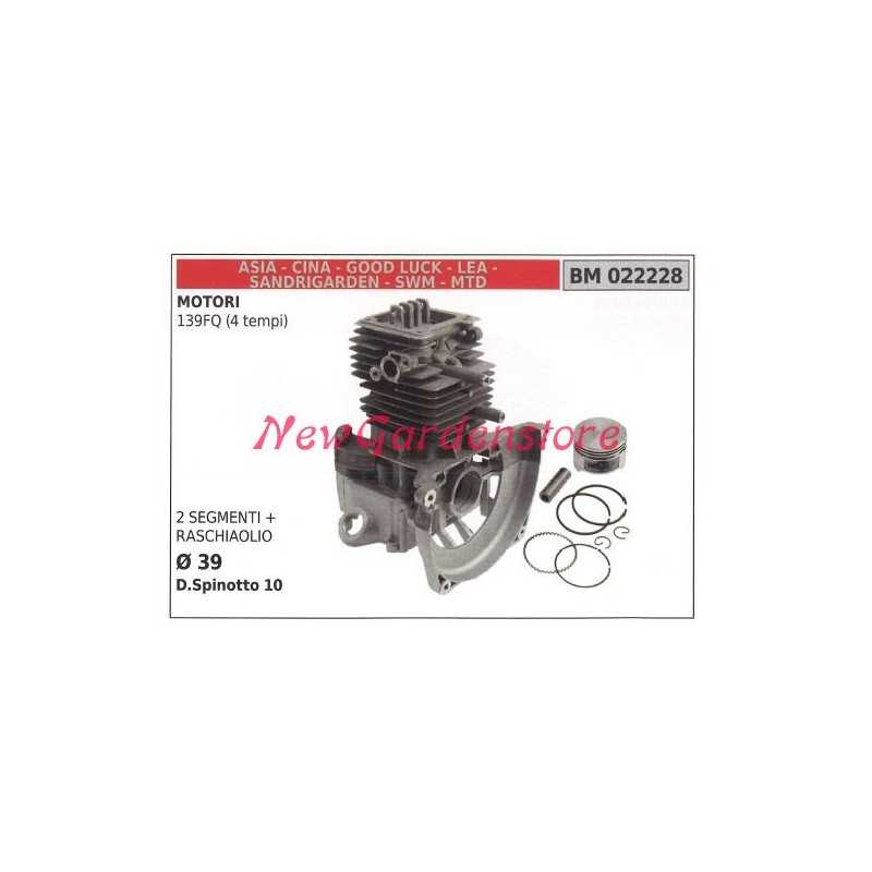 Segments de piston CINA pour débroussailleuse 139FQ moteur 4 temps 022228