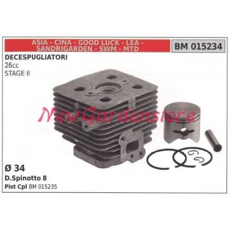 CINA Kolben-Zylinder-Segmente 26ccm Freischneider-Motor STAGE II 015234 | NewgardenParts.com