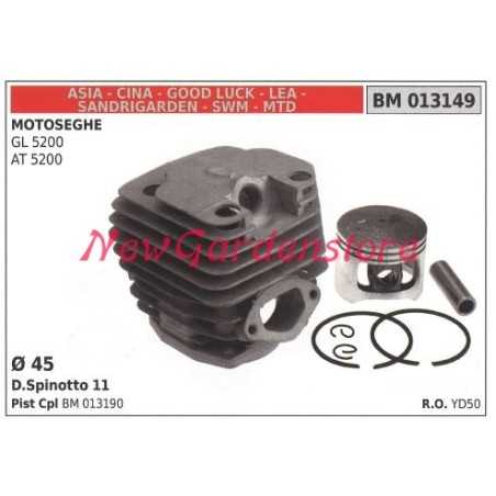 Piston cylinder segments CINA chainsaw engine GL 5200 AT 5200 013149 | NewgardenParts.com
