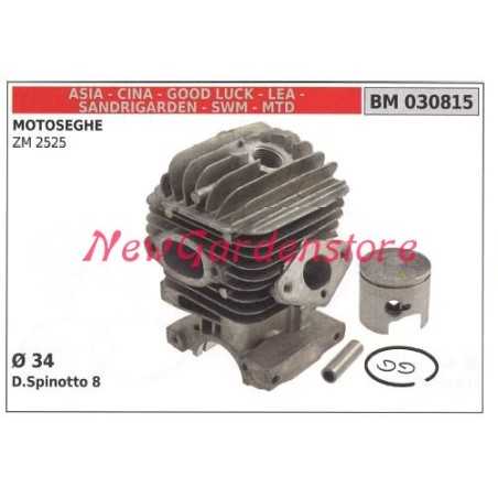 Cylinder piston rings CINA chainsaw engine ZM 2525 030815 | NewgardenParts.com
