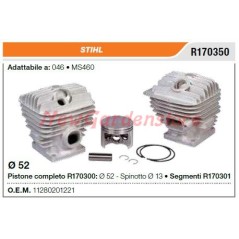 STIHL chainsaw compatible piston ring cylinder 046 MS460 R170350 | NewgardenParts.com
