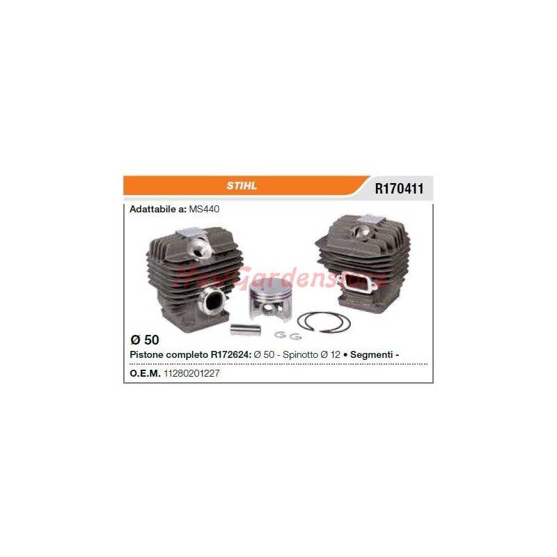 Piston cylinder segments STIHL chainsaw MS440 R170411 11280201227