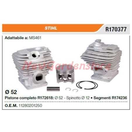Piston cylinder segments compatible STIHL chainsaw MS461 11280201250 | NewgardenParts.com